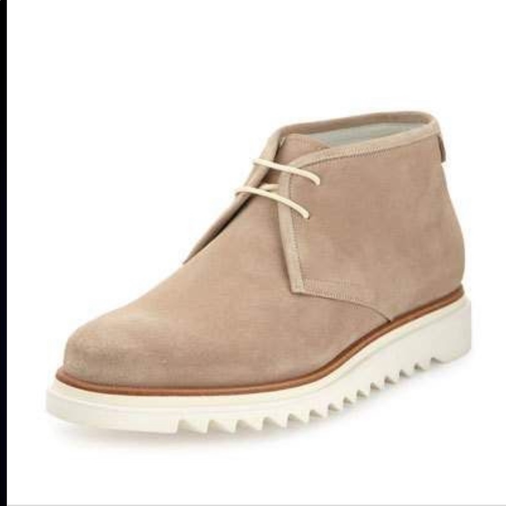 Salvatore Ferragamo Suede Chukka Boot